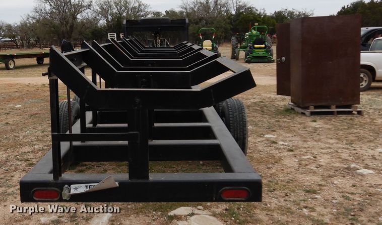 image for item EY9793 2018 Tiger  hay bale trailer