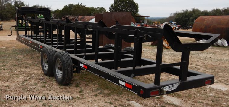image for item EY9793 2018 Tiger  hay bale trailer