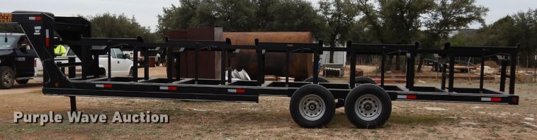 image for item EY9793 2018 Tiger  hay bale trailer