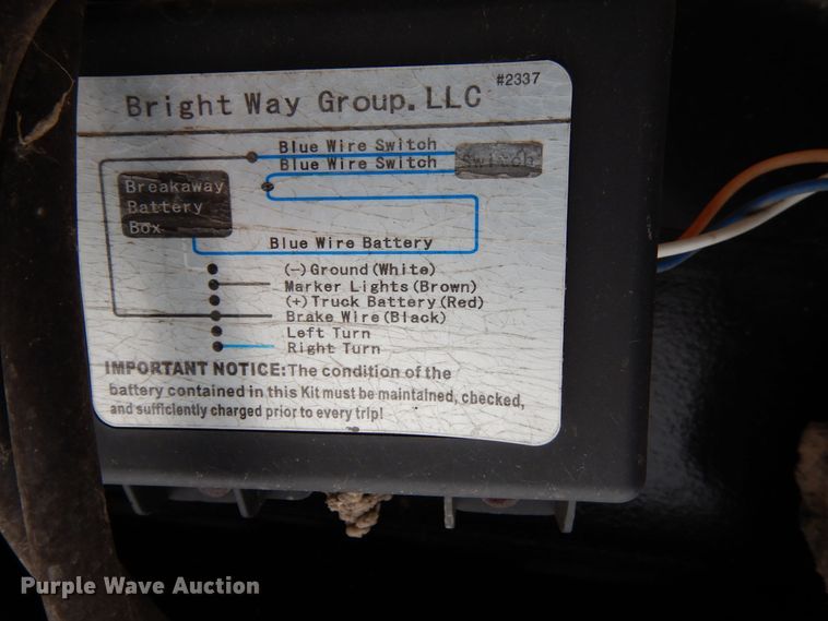 image for item EY9793 2018 Tiger  hay bale trailer