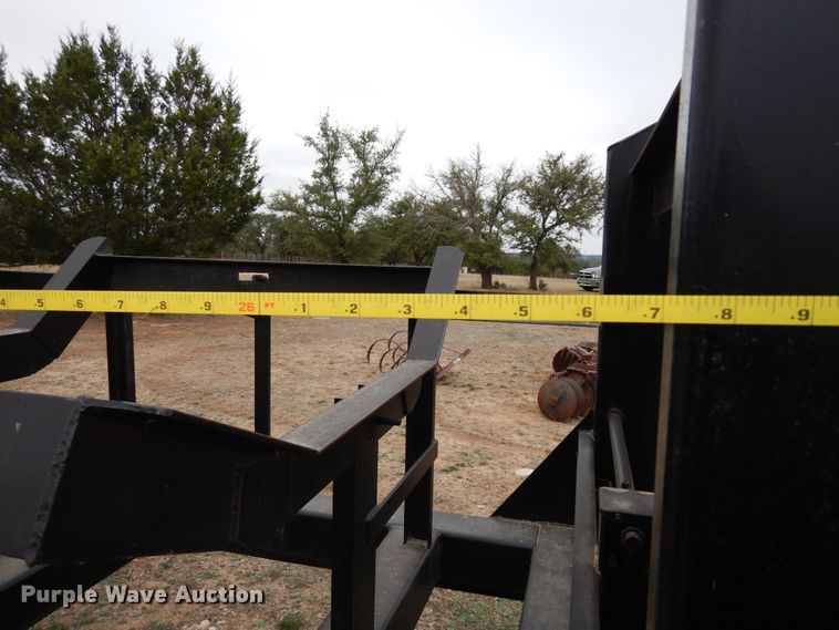 image for item EY9793 2018 Tiger  hay bale trailer