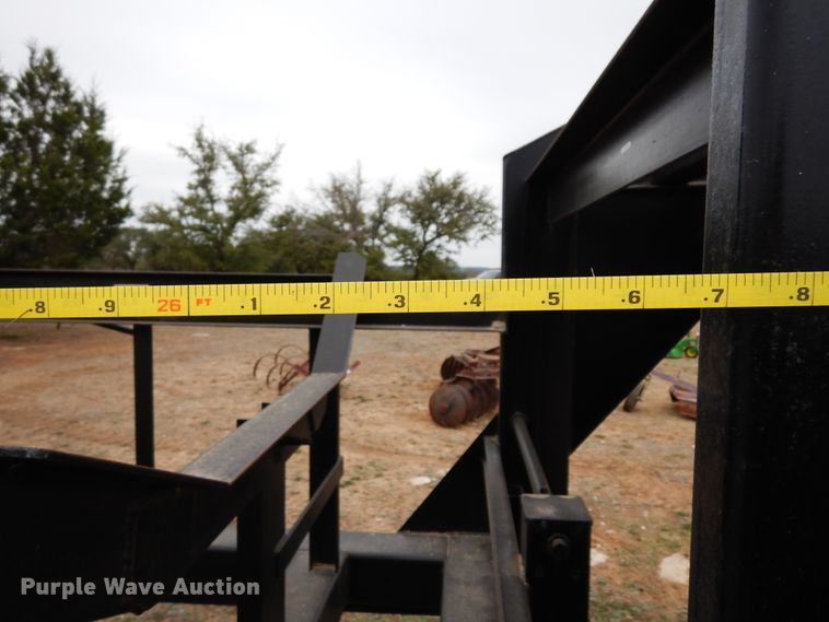 image for item EY9793 2018 Tiger  hay bale trailer