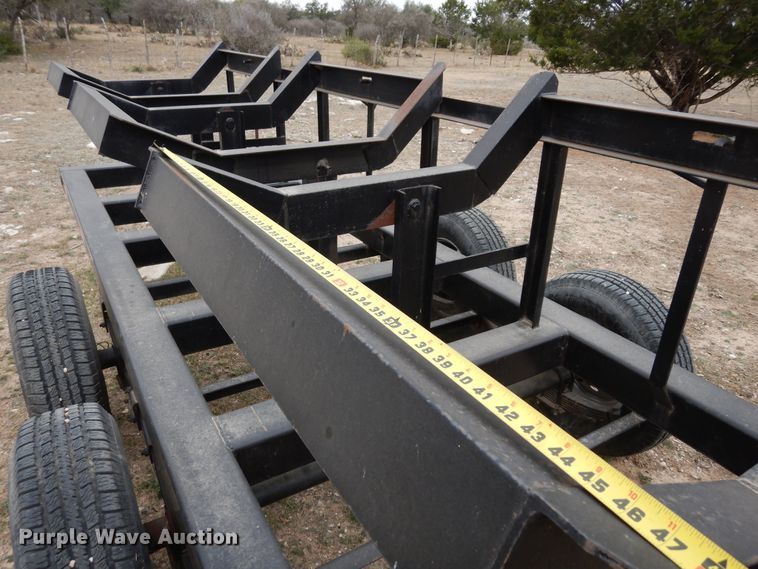 image for item EY9793 2018 Tiger  hay bale trailer