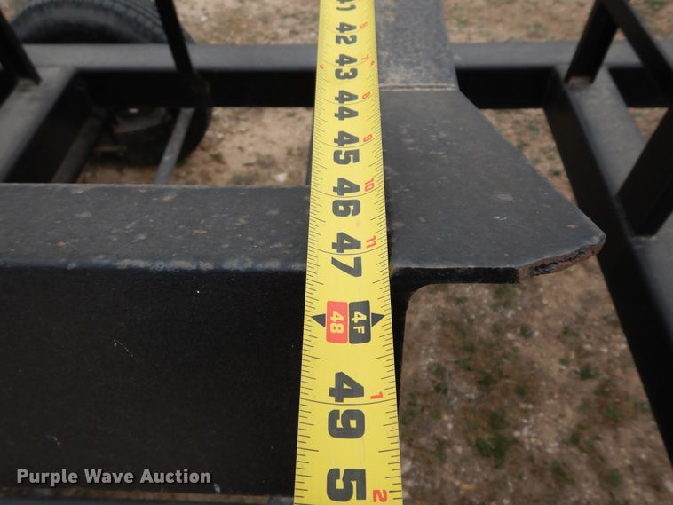 image for item EY9793 2018 Tiger  hay bale trailer