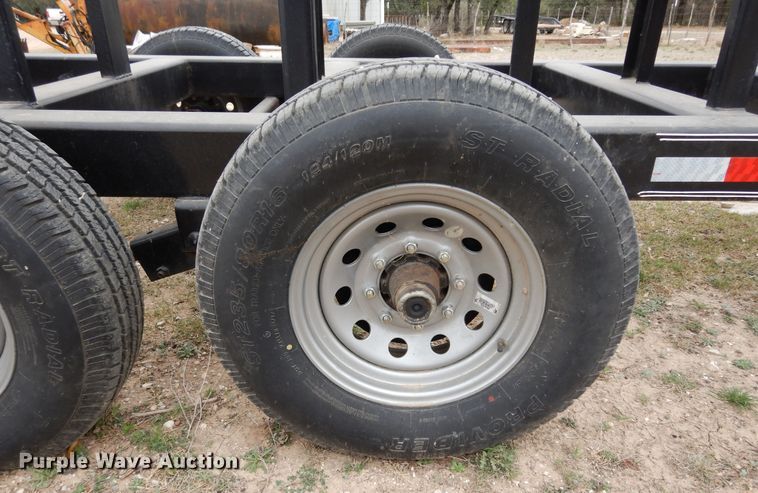 image for item EY9793 2018 Tiger  hay bale trailer