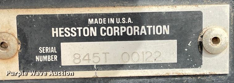 image for item FV9280 1999 Hesston 8450  windrower