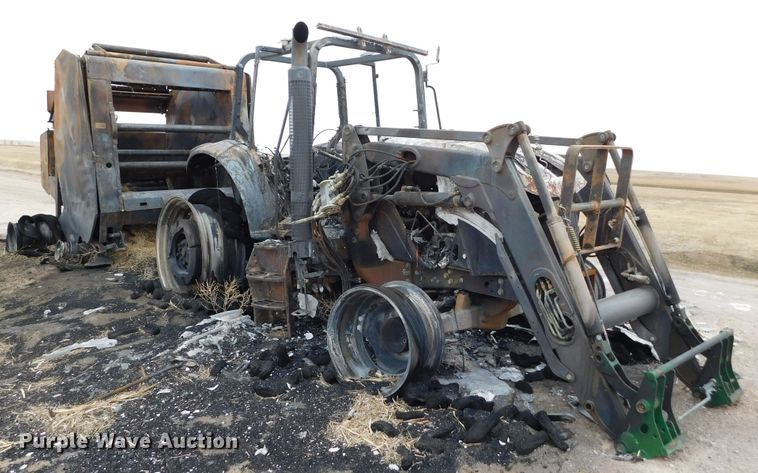 image for item GP9558 2017 John Deere 6125M  MFWD tractor