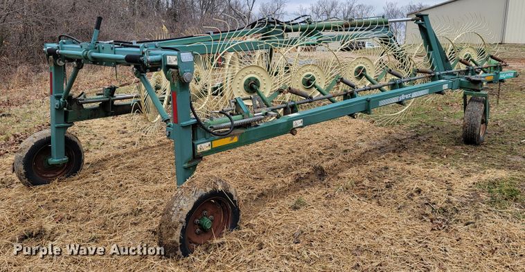 image for item JE9943 Sitrex MK10-12  hay rake