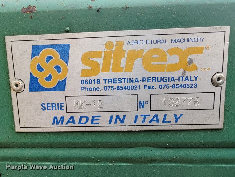 image for item JE9943 Sitrex MK10-12  hay rake