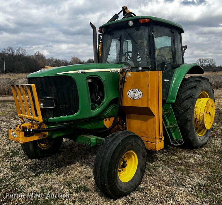 image for item JH9303 2005 John Deere 6615  MFWD tractor