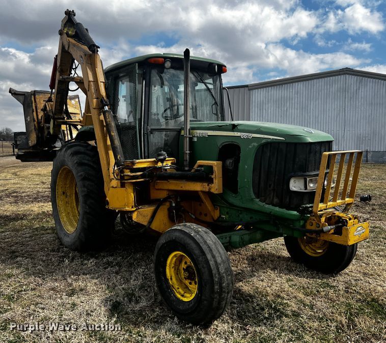 image for item JH9303 2005 John Deere 6615  MFWD tractor