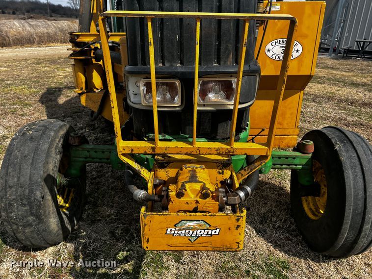 image for item JH9303 2005 John Deere 6615  MFWD tractor