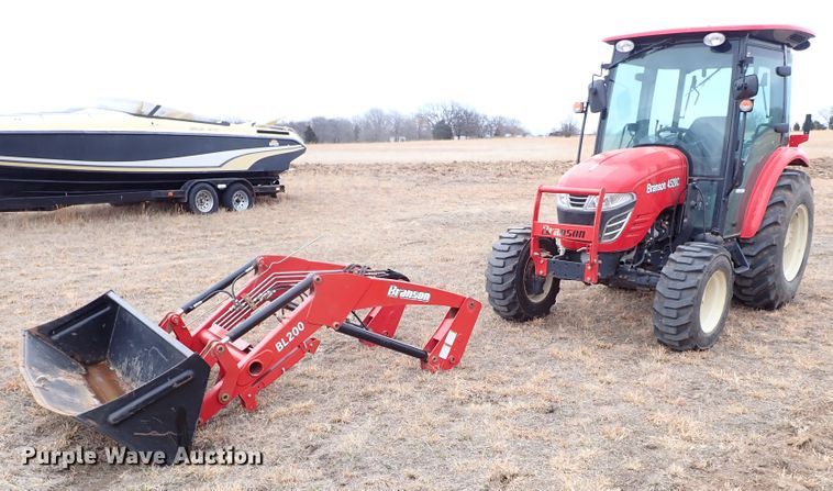 image for item JO9676 2018 Branson 4520C  MFWD tractor