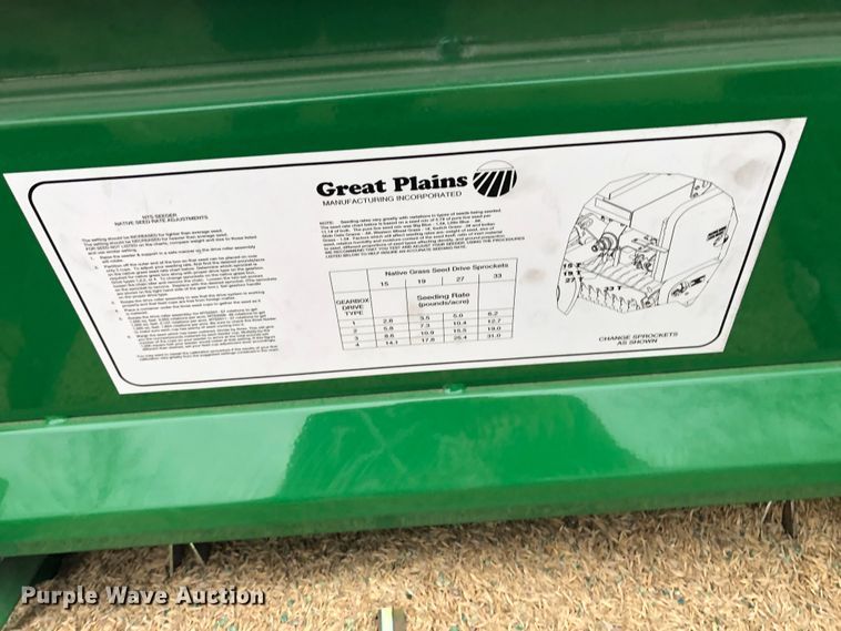 image for item JS9654 Great Plains NTS2507  no-till seeder