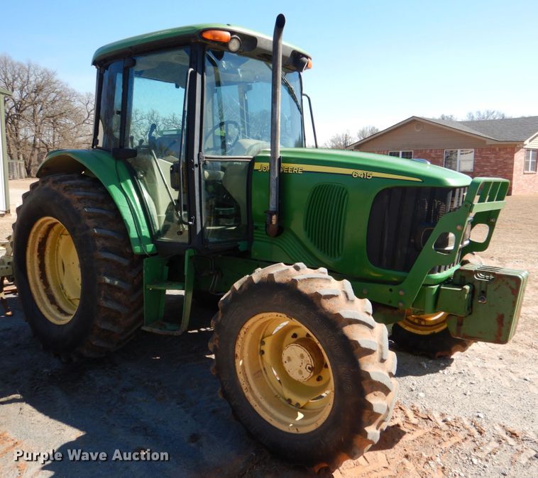 image for item JS9678 2003 John Deere 6415  MFWD tractor