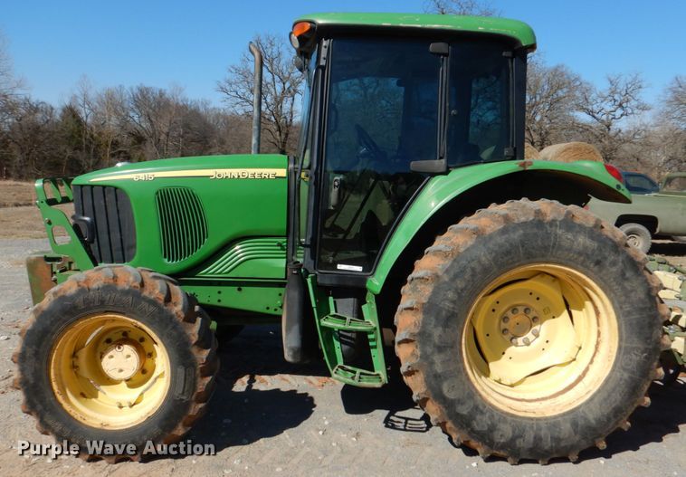 image for item JS9678 2003 John Deere 6415  MFWD tractor