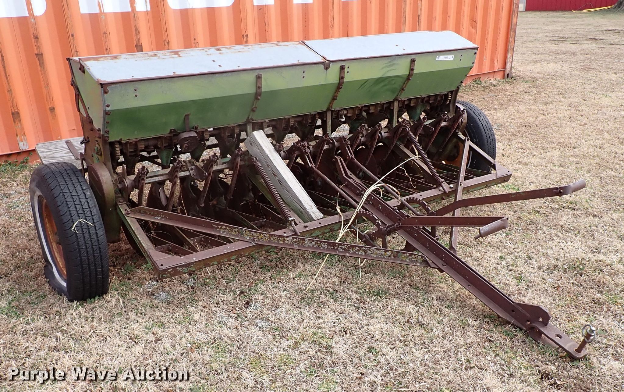 John Deere FBA grain drill in Cleveland, OK Item JO9653 sold