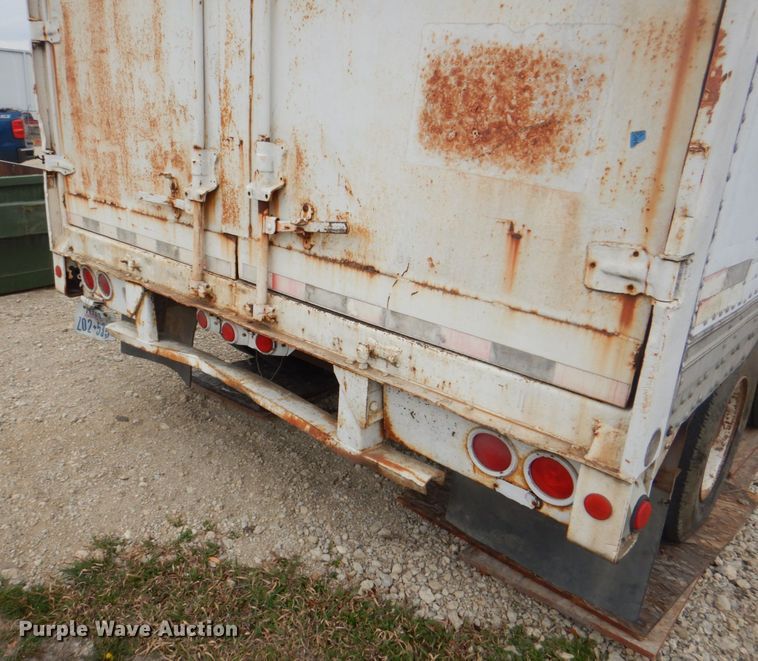 image for item DH7348 1987 Trailmobile  mobile office trailer