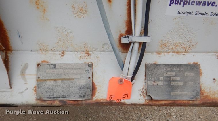 image for item DH7348 1987 Trailmobile  mobile office trailer