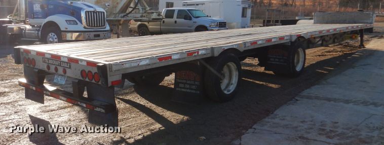 image for item DH8211 2005 Transcraft D-Eagle W2  drop deck trailer