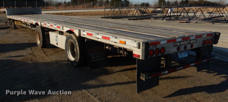 image for item DH8211 2005 Transcraft D-Eagle W2  drop deck trailer