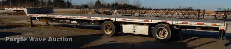 image for item DH8211 2005 Transcraft D-Eagle W2  drop deck trailer
