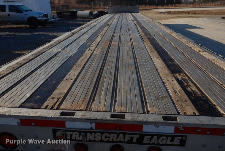 image for item DH8211 2005 Transcraft D-Eagle W2  drop deck trailer