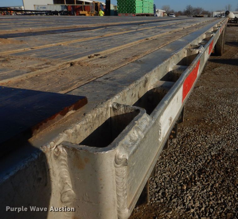 image for item DH8211 2005 Transcraft D-Eagle W2  drop deck trailer