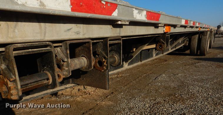 image for item DH8211 2005 Transcraft D-Eagle W2  drop deck trailer