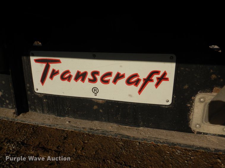 image for item DH8211 2005 Transcraft D-Eagle W2  drop deck trailer