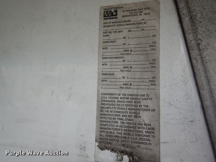 image for item DK0285 2005 Sterling Acterra  box truck