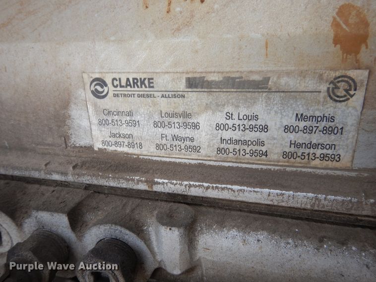 image for item DK0286 2000 International 2554  truck with pump