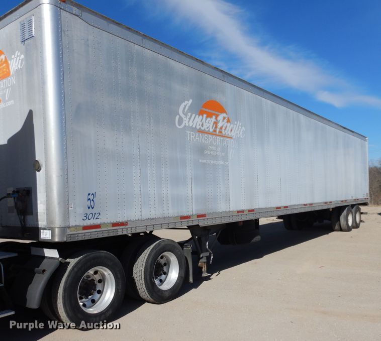 image for item DK0325 2003 Wabash  dry van trailer