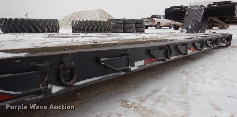 image for item DK4307 1985 Hyster  lowboy equipment trailer