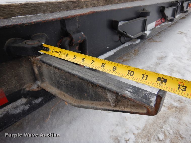 image for item DK4307 1985 Hyster  lowboy equipment trailer