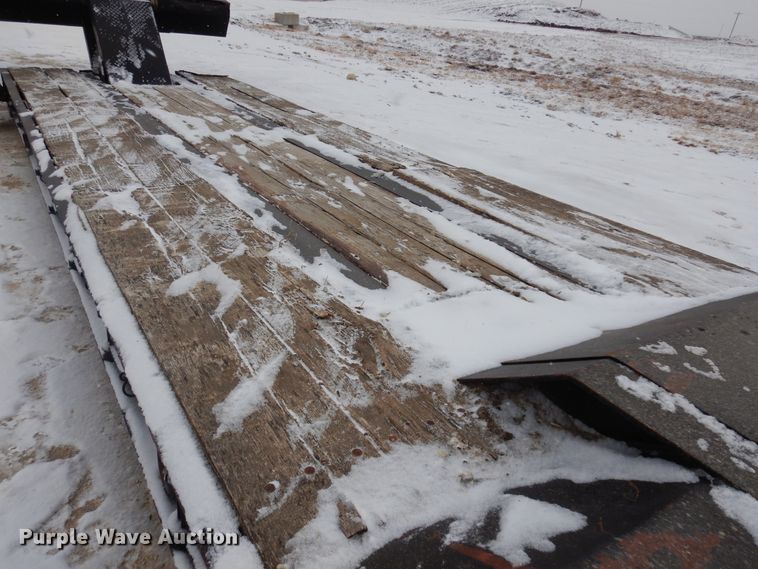 image for item DK4307 1985 Hyster  lowboy equipment trailer