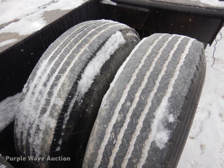 image for item DK4307 1985 Hyster  lowboy equipment trailer