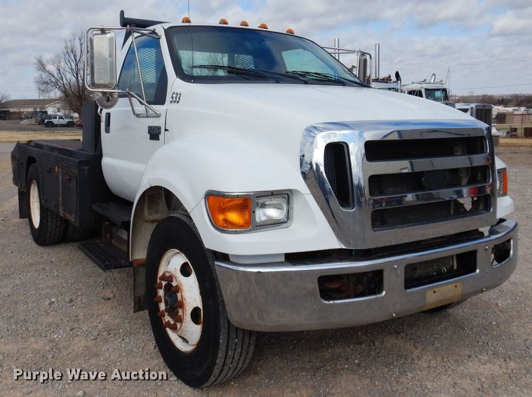 image for item DK4364 2008 Ford F750  winch truck