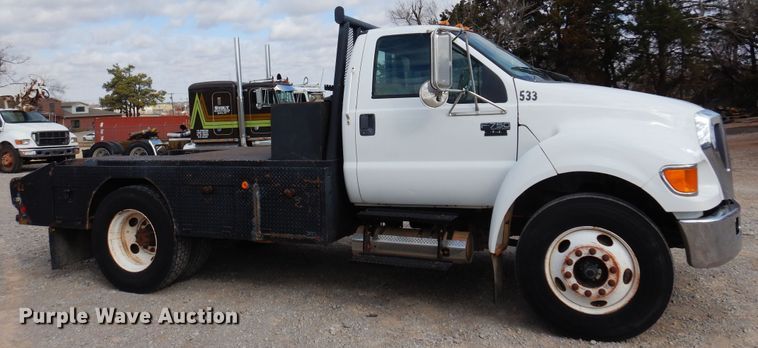 image for item DK4364 2008 Ford F750  winch truck