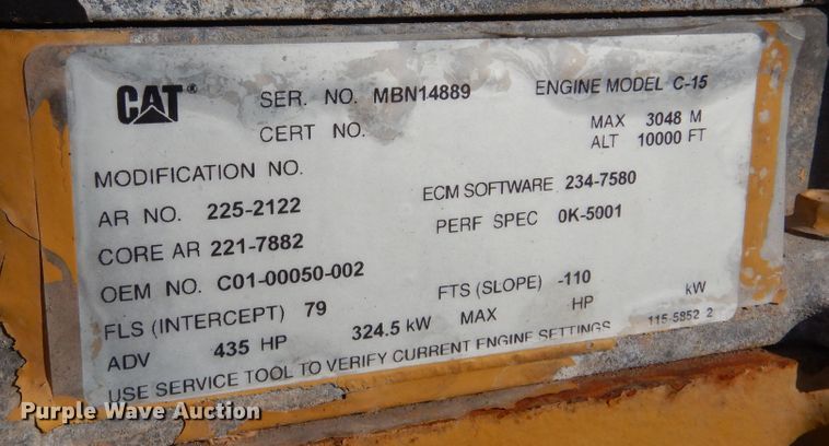 image for item DK4368 Caterpillar C15  engine