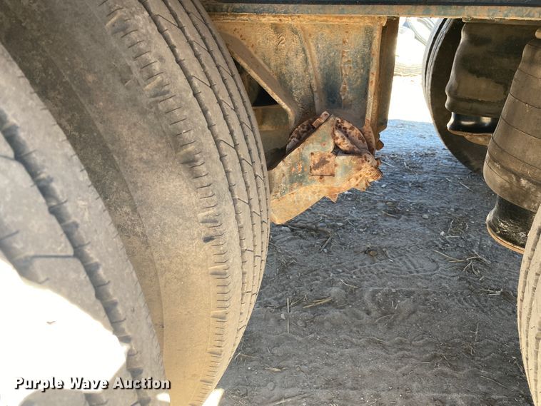 image for item DM4002 1970 Clark  extendable drop deck trailer