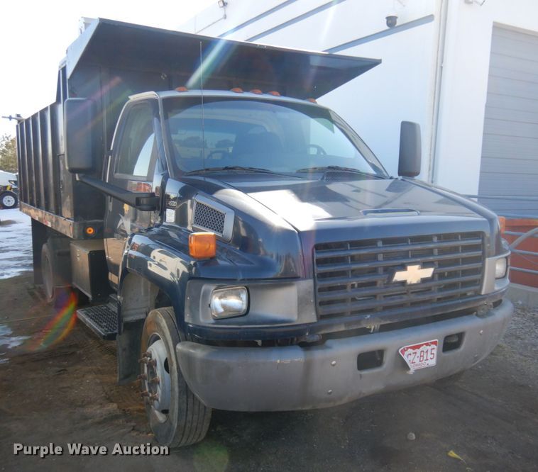 image for item DM5396 2003 Chevrolet C4500  dump truck