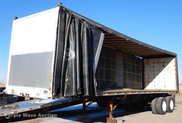image for item DR1123 2000 Nu Van NVF-75102  side curtain trailer