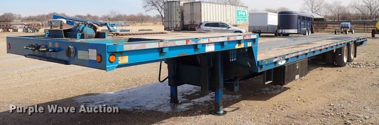 image for item DS7029 2004 Ledwell  drop deck trailer