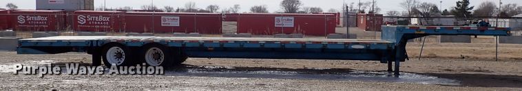 image for item DS7029 2004 Ledwell  drop deck trailer