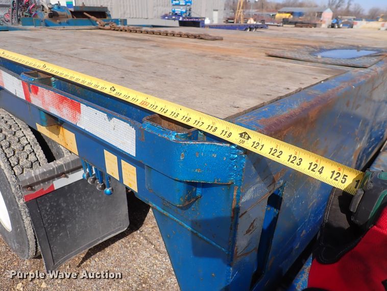 image for item DS7029 2004 Ledwell  drop deck trailer