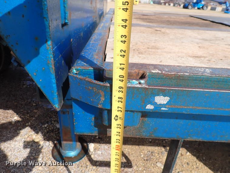 image for item DS7029 2004 Ledwell  drop deck trailer