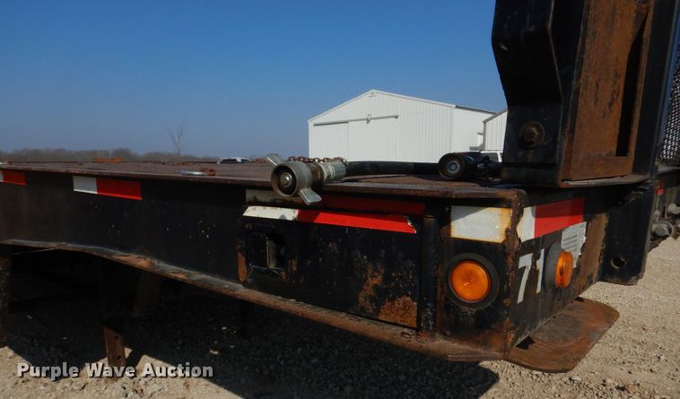 image for item IM9641 1997 Landoll  drop deck equipment trailer