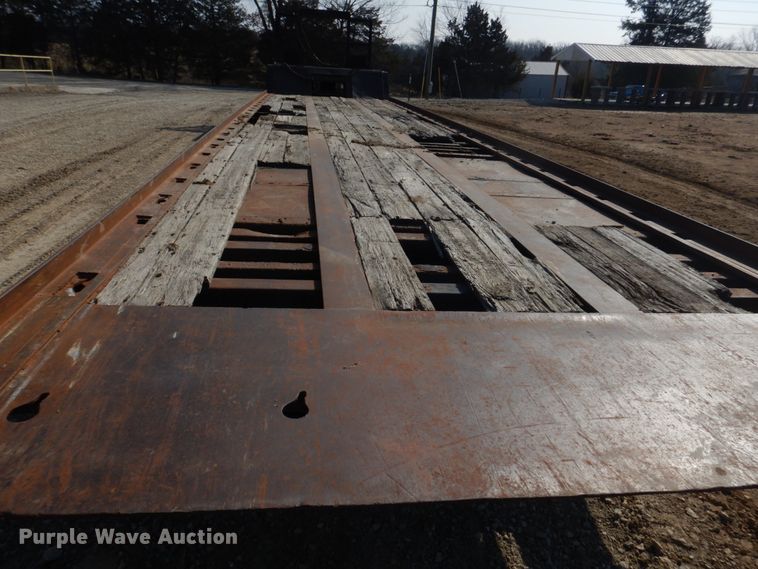 image for item IM9641 1997 Landoll  drop deck equipment trailer