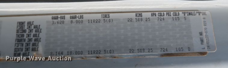 image for item IY9149 2007 Freightliner M2  flatbed truck